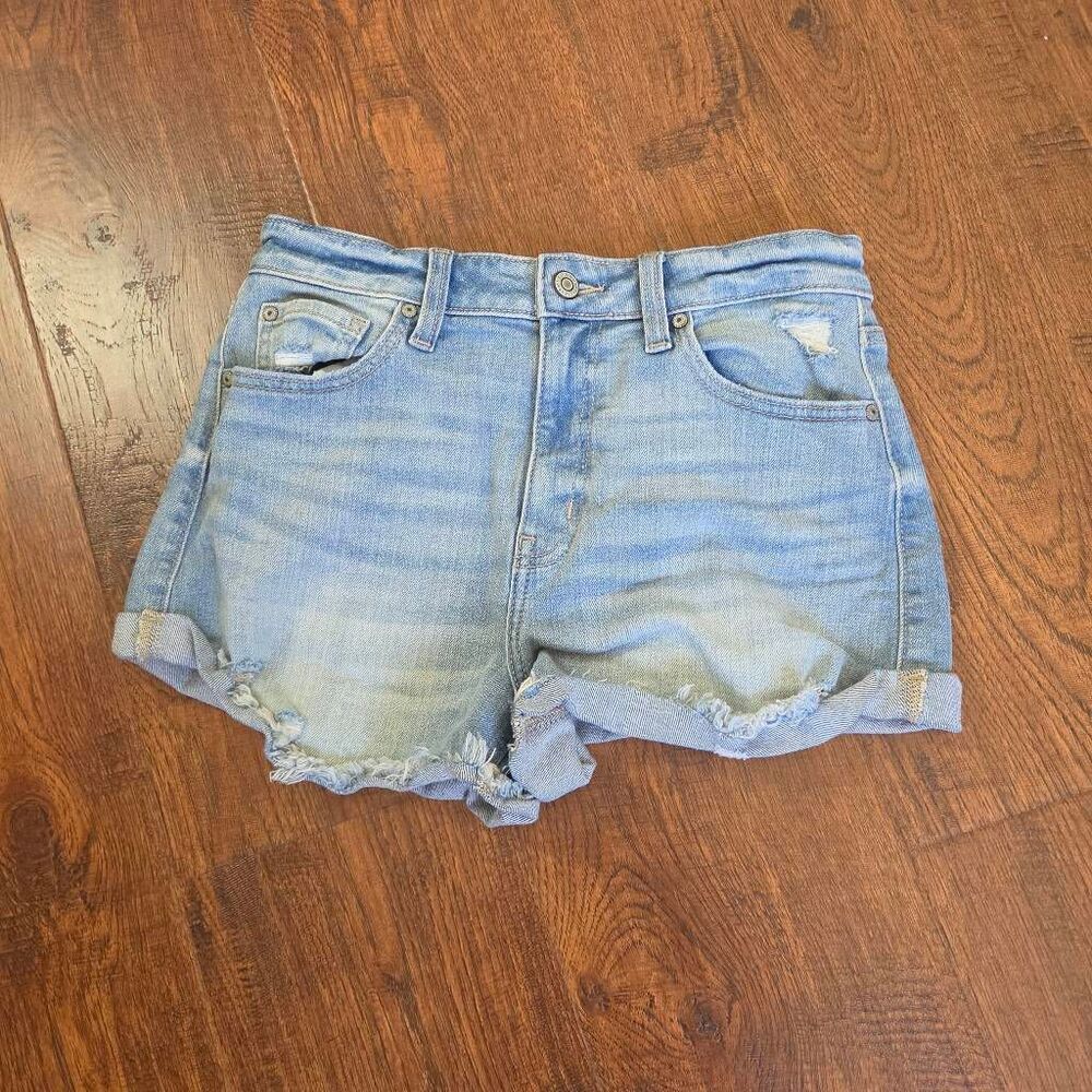 Eunina Kara High Rise Rolled Shorts